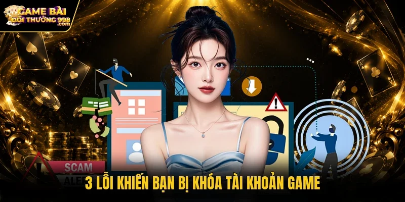 3 lỗi khiến bạn bị khóa tài khoản game