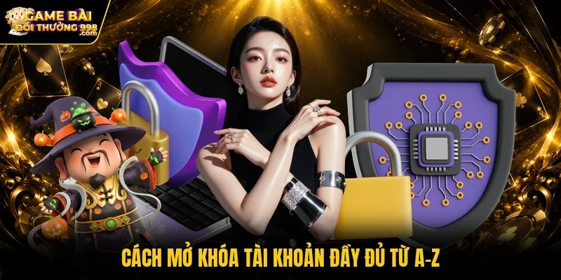 Cách mở khóa tài khoản đầy đủ từ A-Z