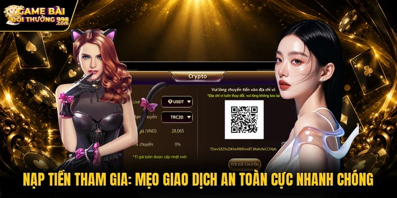 nạp tiền tham gia