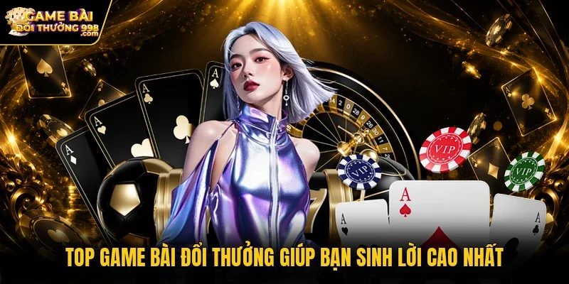 Top game bài đổi thưởng giúp bạn sinh lời cao nhất